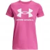 Жіноча футболка Under Armour UA Sportstyle Graphic Short Sleeve Pink/White
