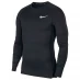 Мужская футболка с длинным рукавом Nike Pro Core Long Sleeve T Shirt Mens Black