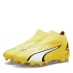 Мужские бутсы Puma Ultra Match Laceless Firm Ground Football Boots Yellow/White