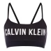 Женский топ Calvin Klein Performance Low Logo Sports Bra Black