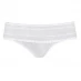 Жіноча білизна DKNY Tab Top Bikini Briefs White