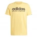 Мужская футболка adidas Essentials Single Jersey Linear Embroidered Logo T-Shirt Mens Yellow SPW