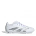 Мужские бутсы adidas Predator 24 League Children's Firm Ground Boots White/Silver