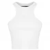 Женский топ Kangol Knitted Racer Vest Ladies White