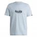 Мужская футболка adidas Graphic Logo T-Shirt Mens Blue Distort