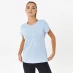 Жіноча футболка USA Pro Short Sleeve Sports T-Shirt Womens Brunera Blue