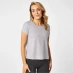 Жіноча футболка USA Pro Short Sleeve Sports T-Shirt Womens Grey Marl