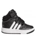 adidas Hoops Court Infant Boys Trainers Black/White