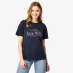Жіноча футболка Jack Wills Forstal Boyfriend Logo T-Shirt Navy