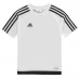 Детская футболка adidas Sereno Training Top Junior Boys WHITE/BLACK