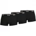 Boss Bodywear 3 Pack Power Boxer Shorts Black 001