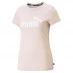 Puma No1 Logo QT T Shirt Rose Dust