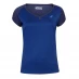 Babolat Poly Cap Sleeve T Shirt Womens Estate Blue