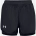 Under Armour Fly By 2.0 2N1 Short Black