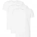 Calvin Klein Calvin Klein 3 Pack T Shirt White
