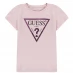 Guess Girl's Core Logo T Shirt Pink G618