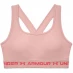 Under Armour Armour Medium Support Crossback Bra Womens Pink