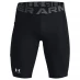 Under Armour HeatGear® Pocket Long Shorts Mens Black
