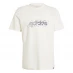 adidas Essentials Single Jersey Linear Embroidered Logo T-Shirt Mens Non Dye Illus