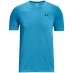 Мужская футболка с коротким рукавом Under Armour Rush Geosport T Shirt Mens Blue