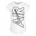 Nike Air Graphic T Shirt Infant Girls White