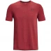 Мужская футболка с коротким рукавом Under Armour Rush Geosport T Shirt Mens Red