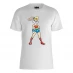 Warner Brothers WB 100 Wonder Woman Lola Bunny T-Shirt White