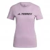 adidas Terrex Classic Logo T-Shirt Womens Bliss Lilac