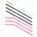 Jack Wills Wills Eco-Friendly Reusable Stainless Steel Straws Pink/Navy