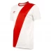 Детская футболка Umbro Junior Nazca Long Sleeve Football Jersey Verm/White