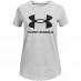 Детская футболка Under Armour Live Sportstyle Graphic Short Sleeve T Shirt Girls Grey
