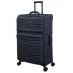 IT Luggage Precursor Expandable 8 Wheel Suitcase Dress Blue