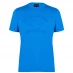 Paul And Shark Tonal Printed T Shirt Sky Blue 522