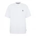 US Polo Assn Core Pique Polo Shirt Bright White