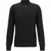 Мужской свитер Boss Bono Polo Sweater Black
