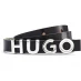 Hugo Hugo Zula Belt 1.5cm Womens Black