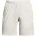 Under Armour Launch 7'' Mens Short White/Lime
