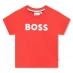 Boss Boss Large Logo T-Shirt Infant Boys Red 991