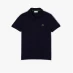 Lacoste Lacoste Tape Polo Shirt Mens Navy 166