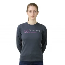 Жіноча футболка HY Equestrian Junior Diva Long Sleeve T-Shirt