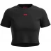 Жіноча футболка Hugo Deluisa Crop Top Black 001