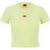 Жіноча футболка Hugo Deluisa Crop Top Yellow 733