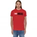 Diesel Denim Division T Shirt Red 44Q