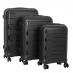 Чемодан на колесах Linea Linea Monza Suitcase, PP Hard Suitcase, Travel Luggage, (22inch Cabine Friendly) Black