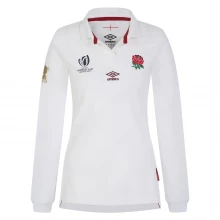 Женская блузка Umbro England Rugby Home Long Sleeve Shirt RWC 2023 Womens