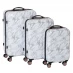 Чемодан на колесах Linea Como Hard Shell Luggage Case Marble