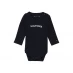 Tommy Hilfiger BABY CURVED MONOTYPE BODY L/S Navy DW5