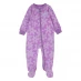Nike Daisy Footed Coverall Baby Girls Violet Shock