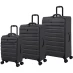 IT Luggage Soft Shell Luggage Charcoal