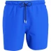 Calvin Klein Medium Tape Swim Shorts Mens Azure Blue C85
